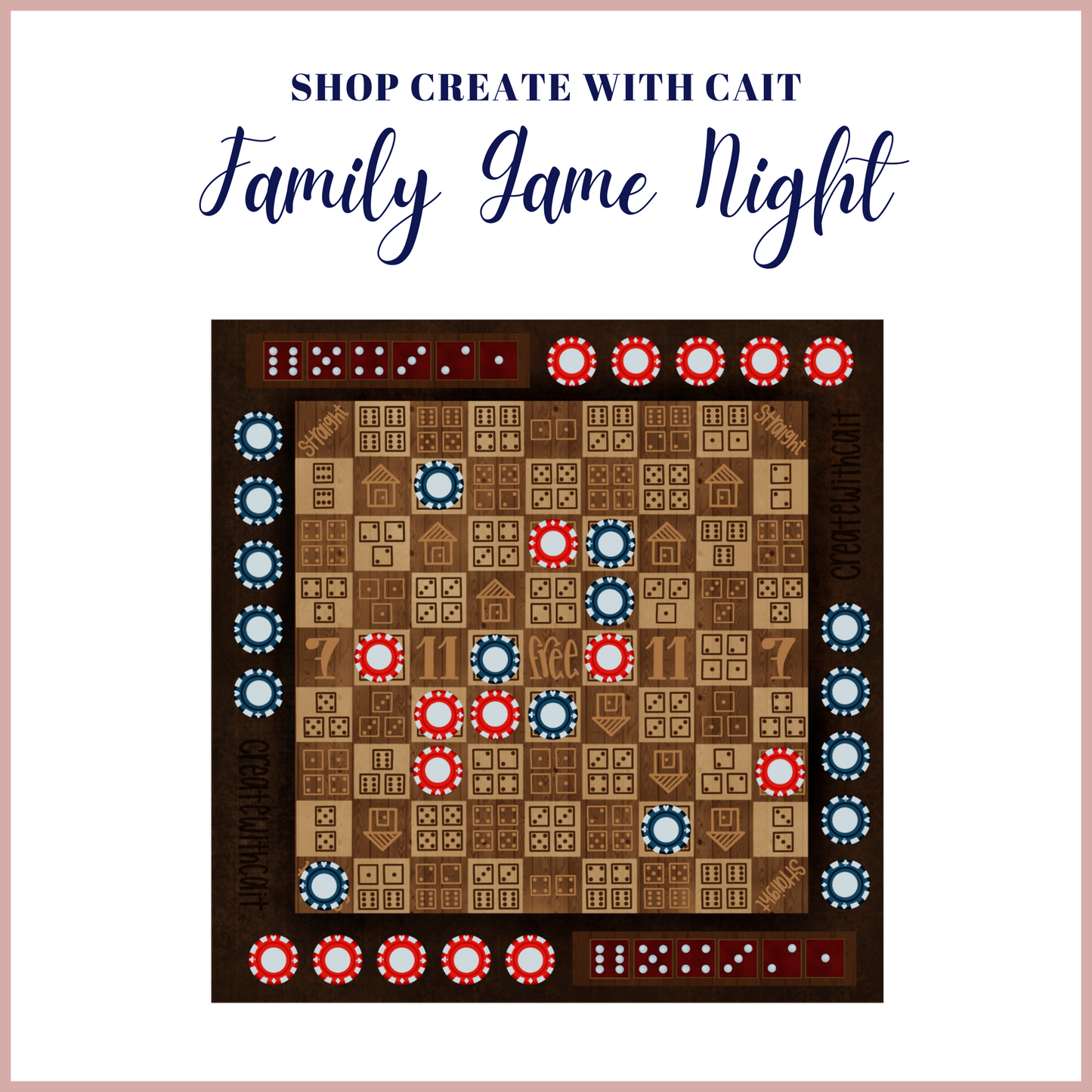 Family Game Night "Freebie" Sticker Sheets