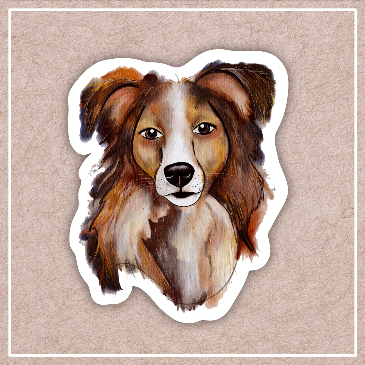 Australian Sheppard - Red Tri