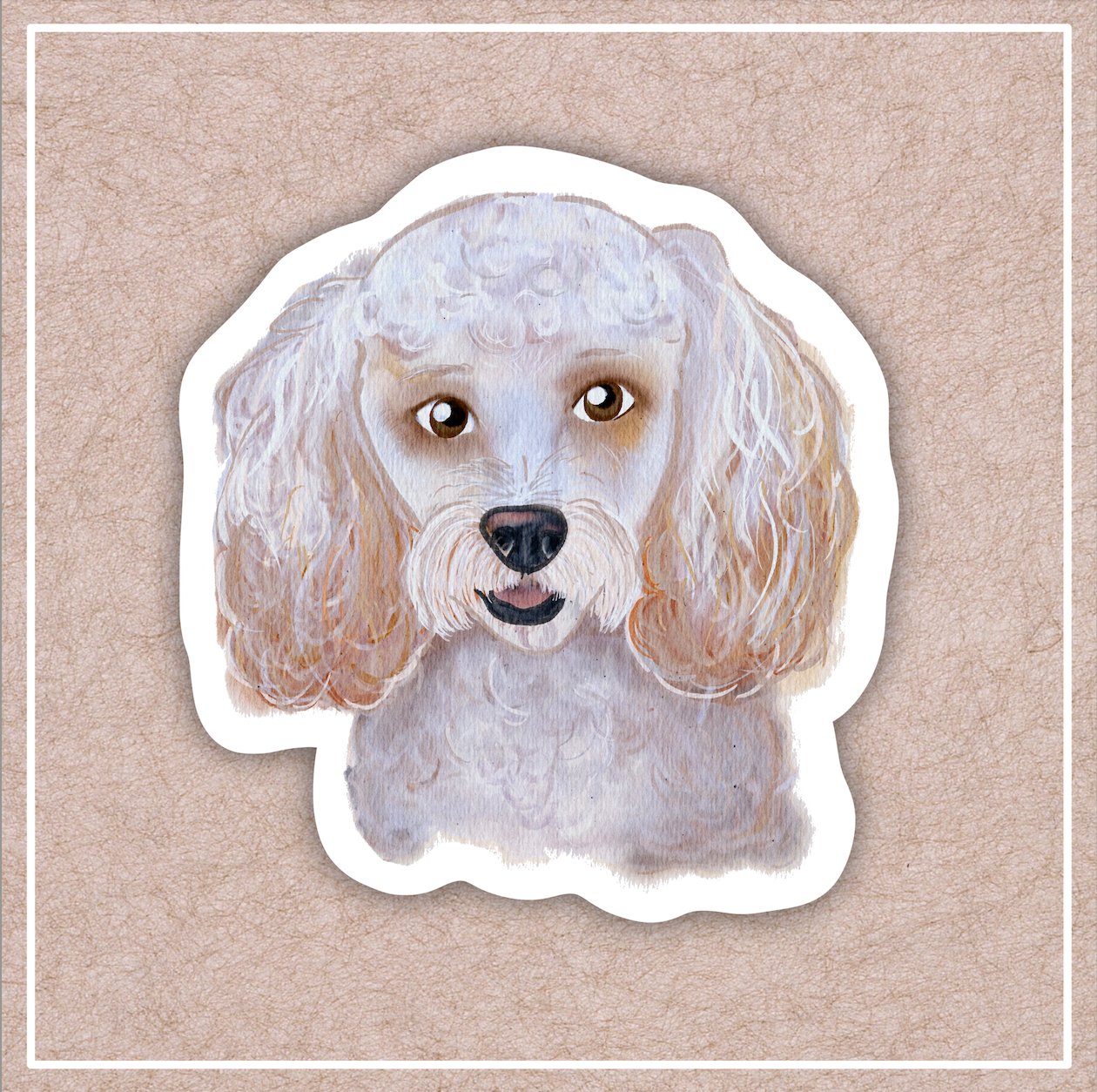 White Poodle