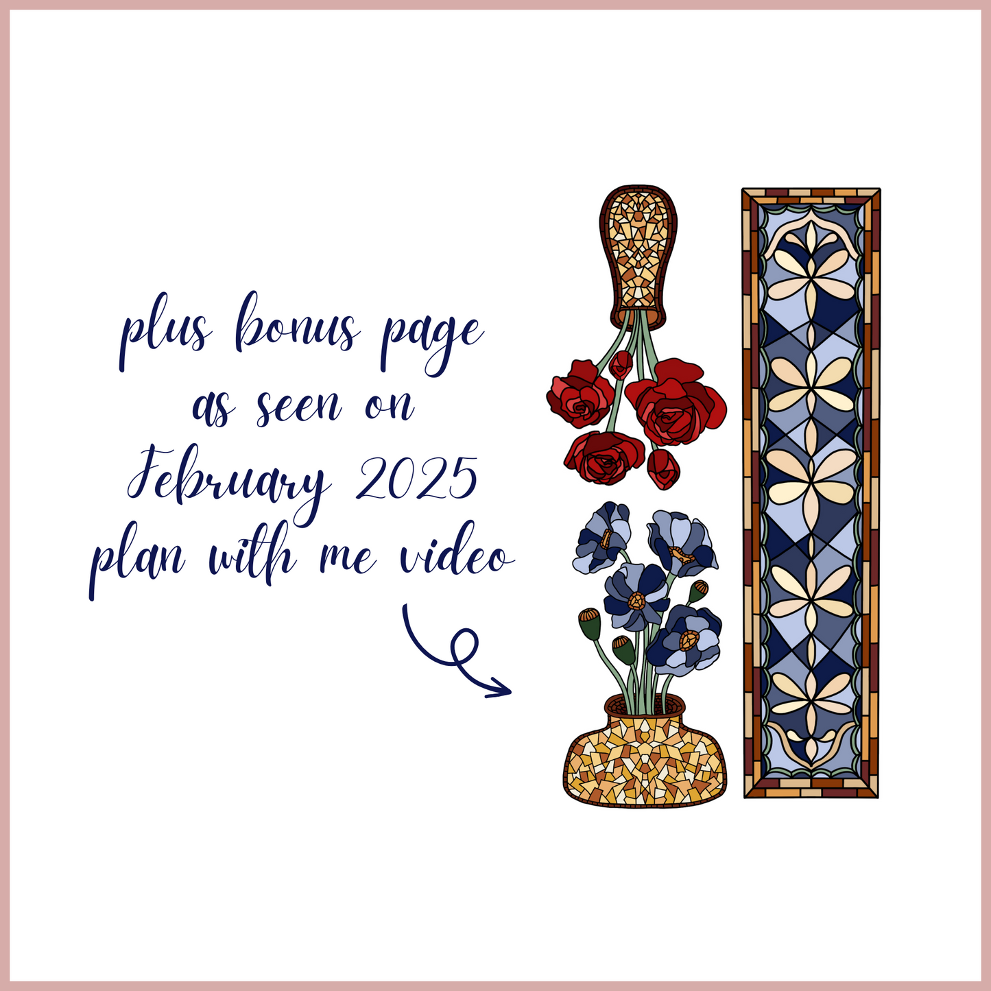 Stained Glass Dream "Freebie" Sticker Sheets