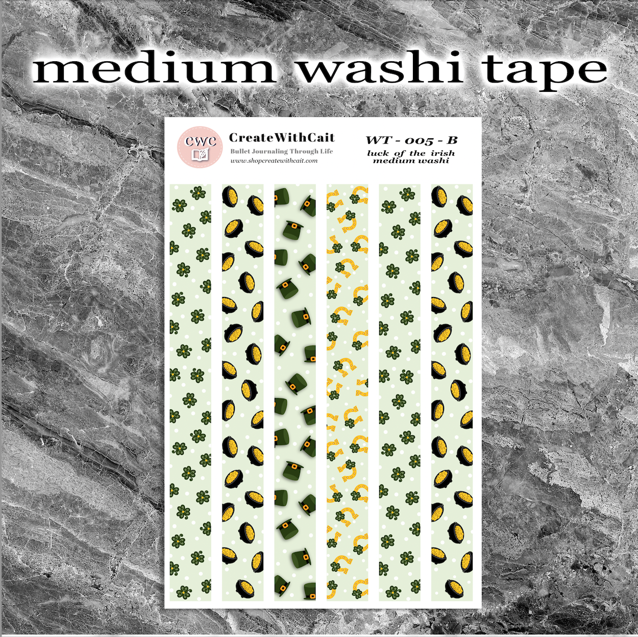 Luck Of The Irish Washi Tape