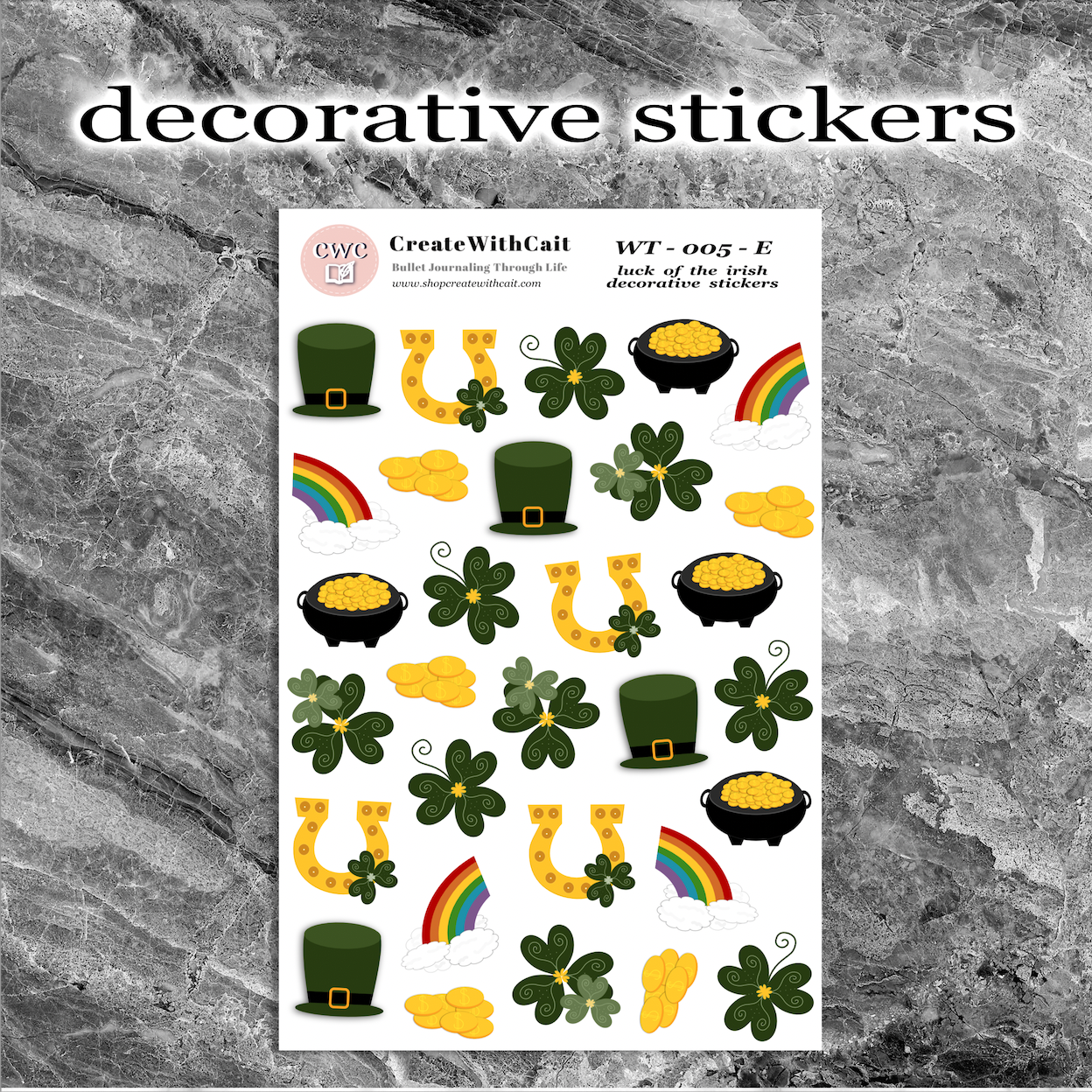 Luck Of The Irish Washi Tape