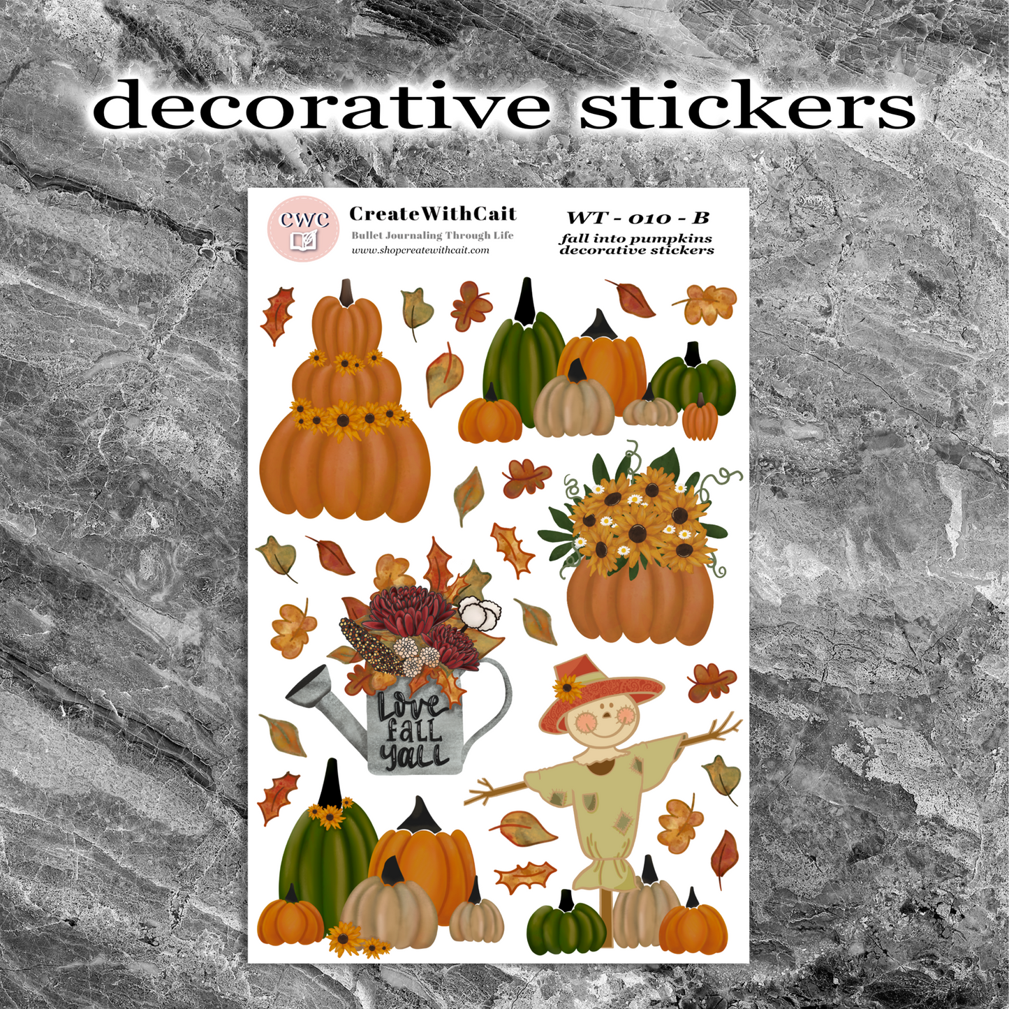 Fall Into Pumpkins Monthly Kit