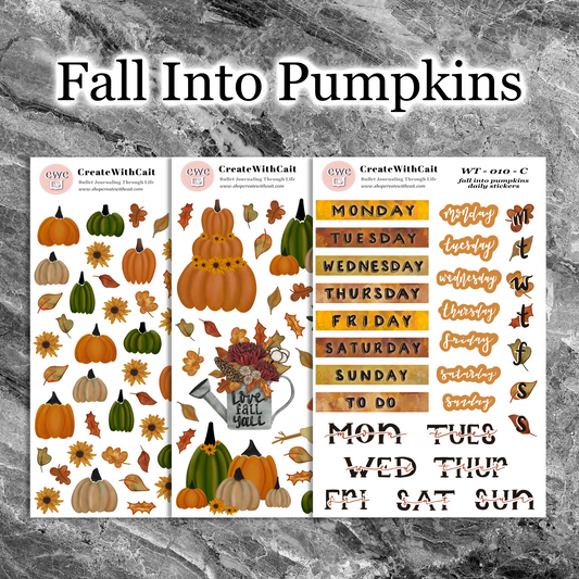 Fall Into Pumpkins Monthly Kit