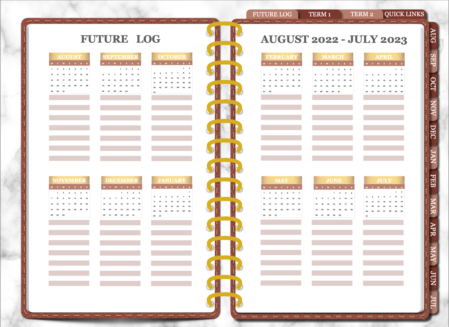 2022-2023 Digital Student Planner