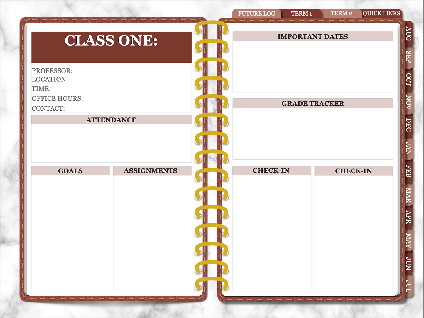 2022-2023 Digital Student Planner