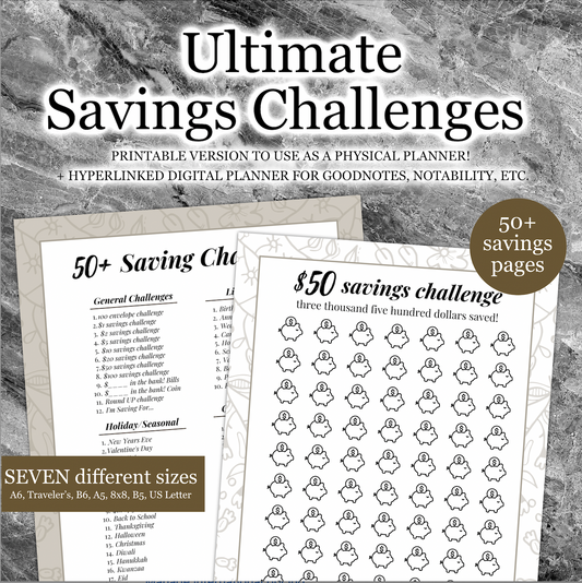Ultimate Savings Challenges
